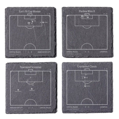 Football's Greatest Goals: Slate Coasters