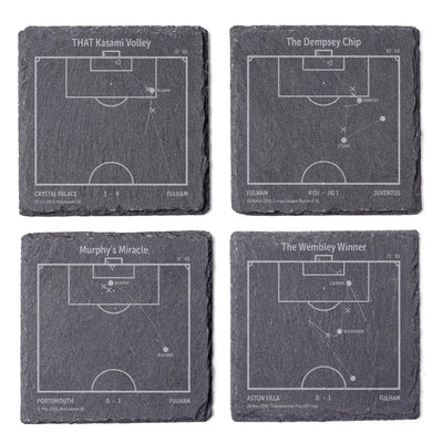Football's Greatest Goals: Slate Coasters