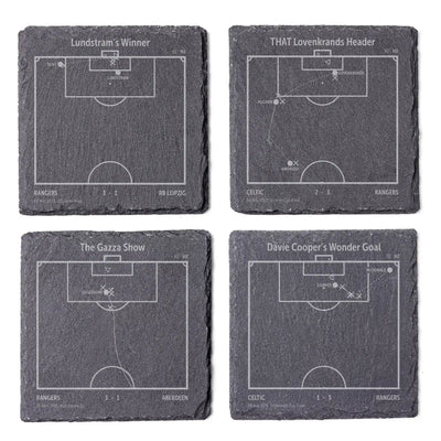 Football's Greatest Goals: Slate Coasters