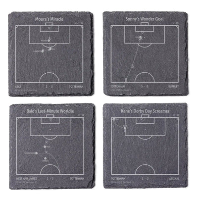 Football's Greatest Goals: Slate Coasters