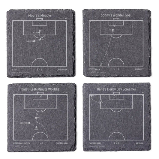 Football's Greatest Goals: Slate Coasters