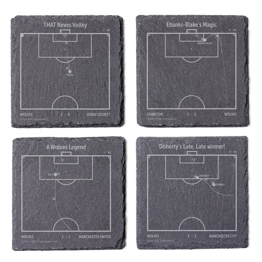 Football's Greatest Goals: Slate Coasters