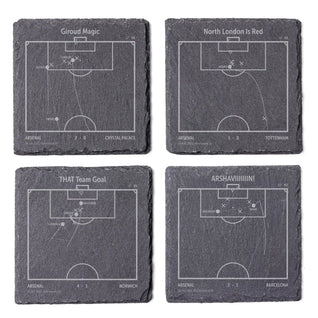 Football's Greatest Goals: Slate Coasters