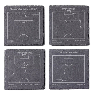 Football's Greatest Goals: Slate Coasters