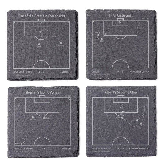 Football's Greatest Goals: Slate Coasters