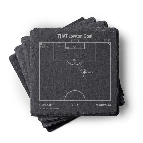 Football's Greatest Goals: Slate Coasters