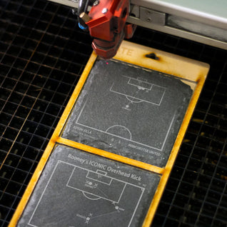 Football's Greatest Goals: Slate Coasters